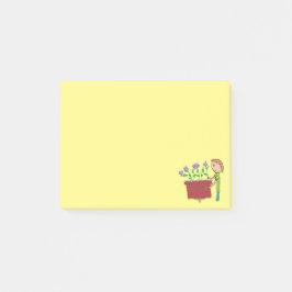 Ogräslig odling post-it block