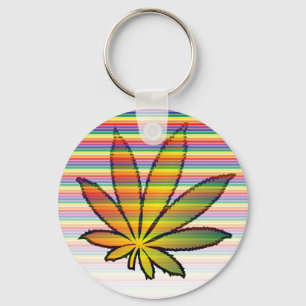 ogräsregnbågekeychains nyckelring