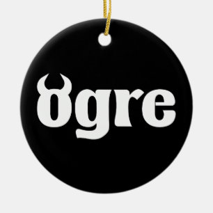 Ogre Julgransprydnad Keramik