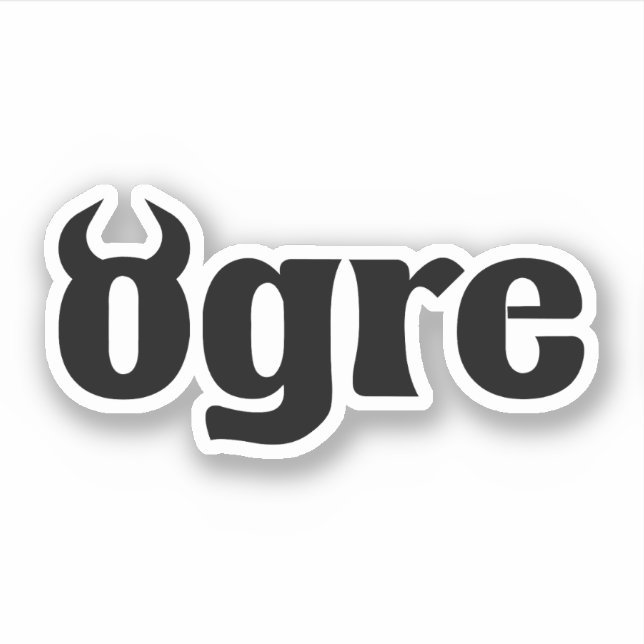 Ogre Klistermärken (Framsida)
