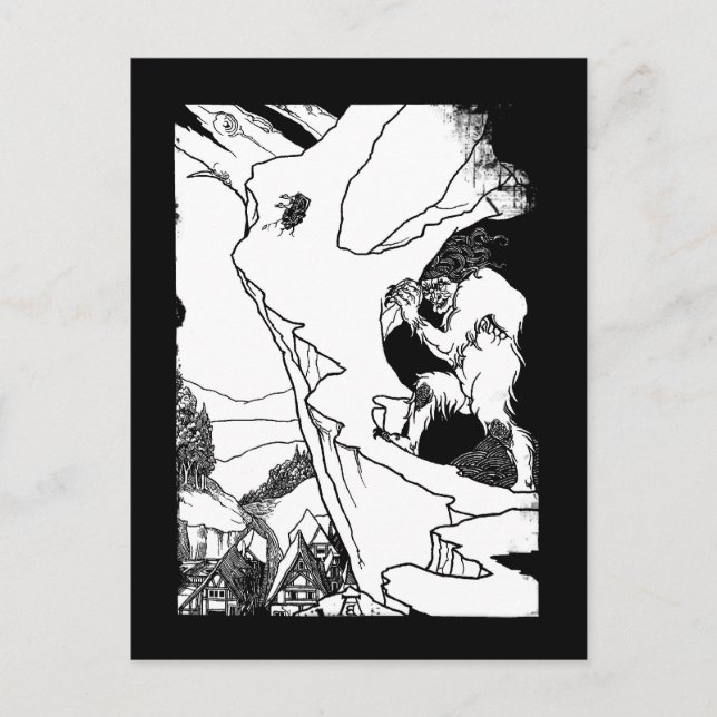 Ogre (Landgled Ogre) Vykort (Framsida)