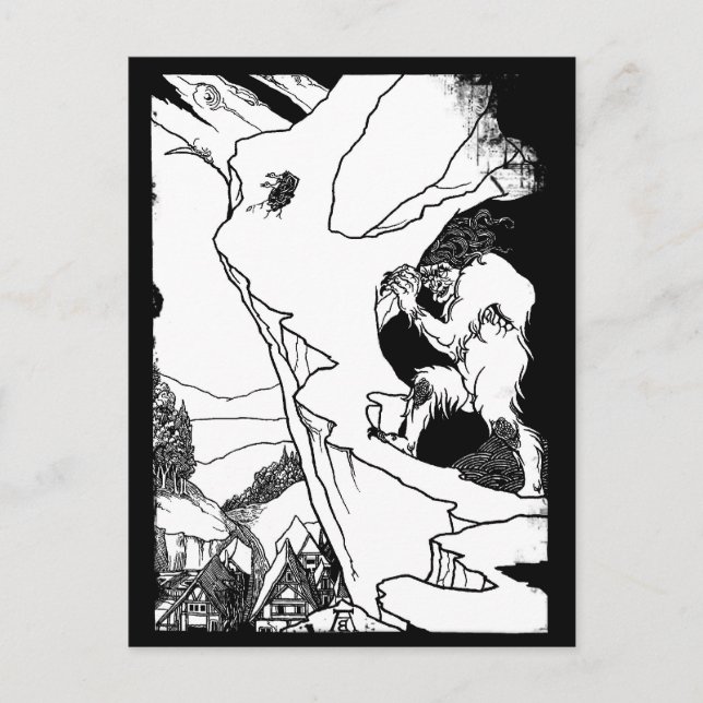 Ogre (Landgled Ogre) Vykort (Framsida)