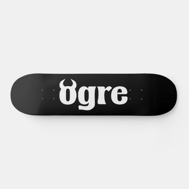 Ogre Mini Skateboard Bräda 18,5 Cm (Horz)