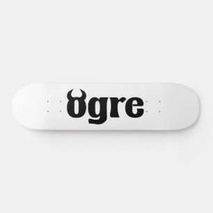 Ogre Mini Skateboard Bräda 18,5 Cm