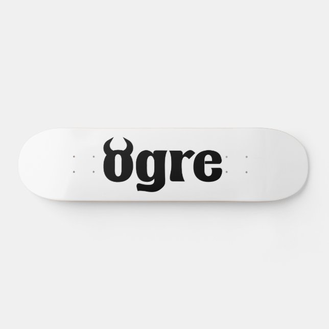 Ogre Mini Skateboard Bräda 18,5 Cm (Horz)