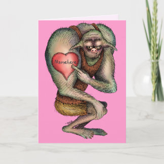 Ogre Proud of Heart Tattoo (ändra namn på tatuerin Helgkort