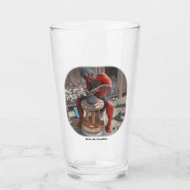 Ogre Spinning Pottery Wheel Fantasy Art Glass Glaskopp