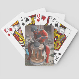 Ogre Spinning Pottery Wheel Fantasy-uppspelningsko Casinokort