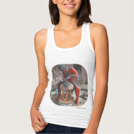 Ogre Working Japansk Pottery Fantasy Art Shirt Linne Med Racerback