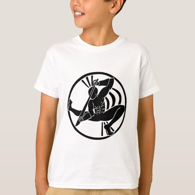 Ogum Orixa av järn Tee (Framsida)