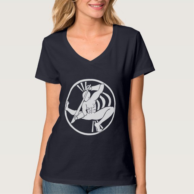 Ogum silhouettevit tee (Framsida)