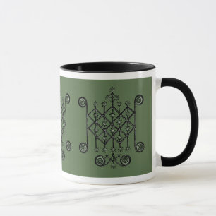 Ogun beskyddare Loa av avfyrar, kriger, & Mugg