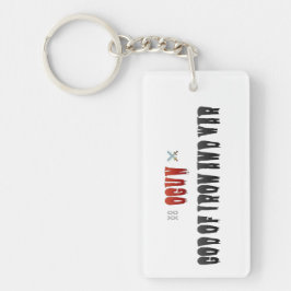 Ogun Gud över Järn och Krig Nyckelring