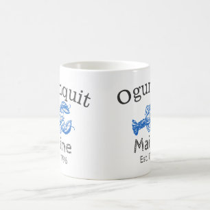 Ogunquit blåtthummer "pubhamn Maine ", Kaffemugg