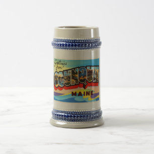 Ogunquit Maine MIG gammal vintage resorsouvenir Sejdel