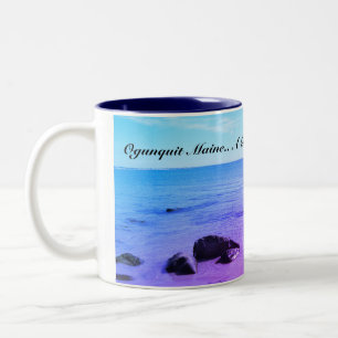 Ogunquit Maine Två-Tonad Mugg