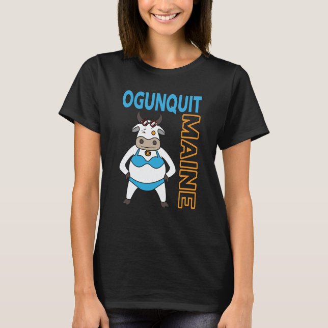 Ogunquit Vacation Family Trip T Shirt (Framsida)