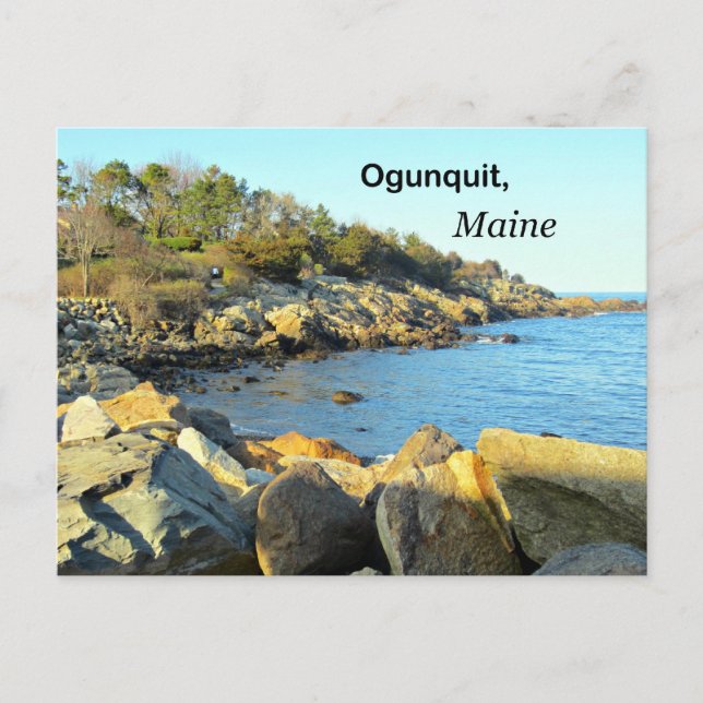 OgunSluta, Maine Vykort (Framsida)