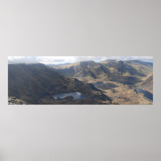 Ogwen Valley, Snowdonia poster (Framsidan)