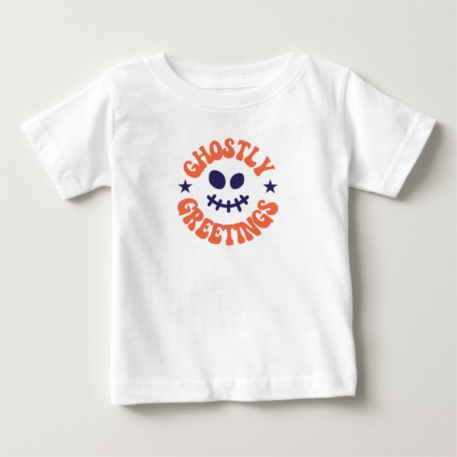 ogynnsam hälsning,halloween t shirt (Framsida)