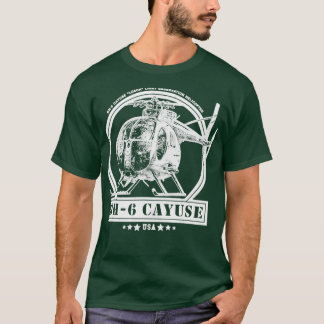 OH6 Loach Cayuse Helicopter (2) T Shirt
