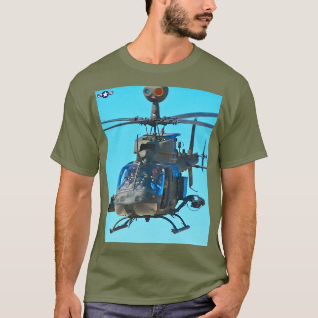 OH-58D KIOWA T SHIRT (Framsida)