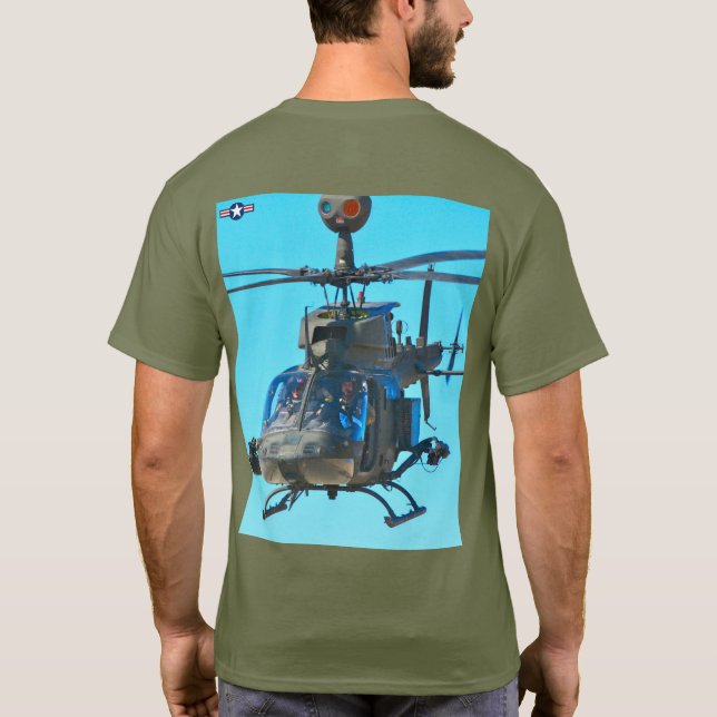 OH-58D KIOWA T SHIRT (Baksida)