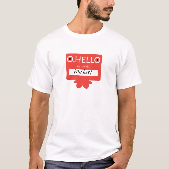 Oh är hejen mitt namn Michael Tee (Framsida)