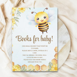 Oh Babee, Baby shower with Cute bee Tilläggskort
