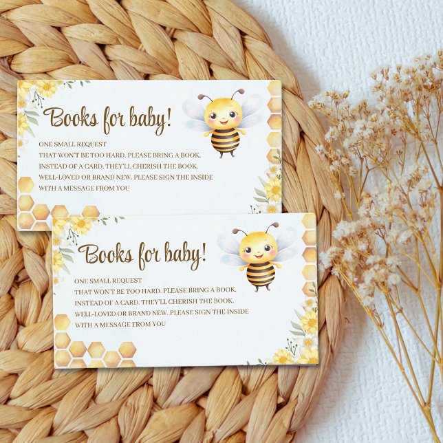 Oh Babee, Baby shower with Cute Wild bee Tilläggskort (Skapare uppladdad)