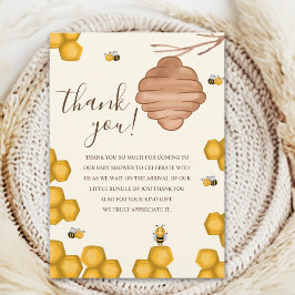 Oh Babee Bee Themed Neutral Baby Shower Tack Kort