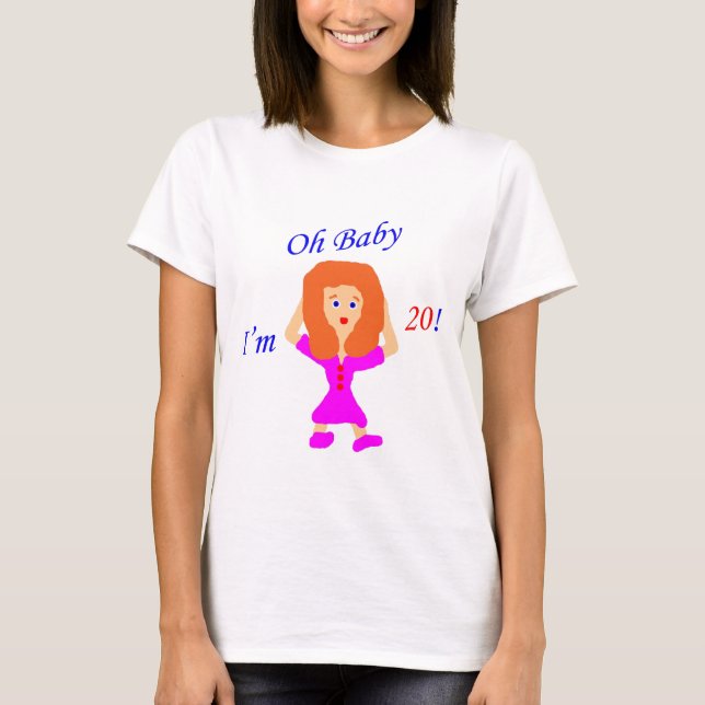 Oh baby 20 t shirt (Framsida)