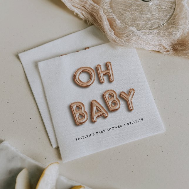 Oh Baby | Barnskor för Ro Guld Pappersservett (Skapare uppladdad)