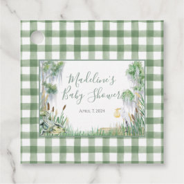 Oh Baby Bayou Swamp Baby Shower Favor Taggs Gåvor Etiketter