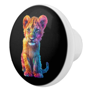Oh Baby Big Cat Unge Knopp