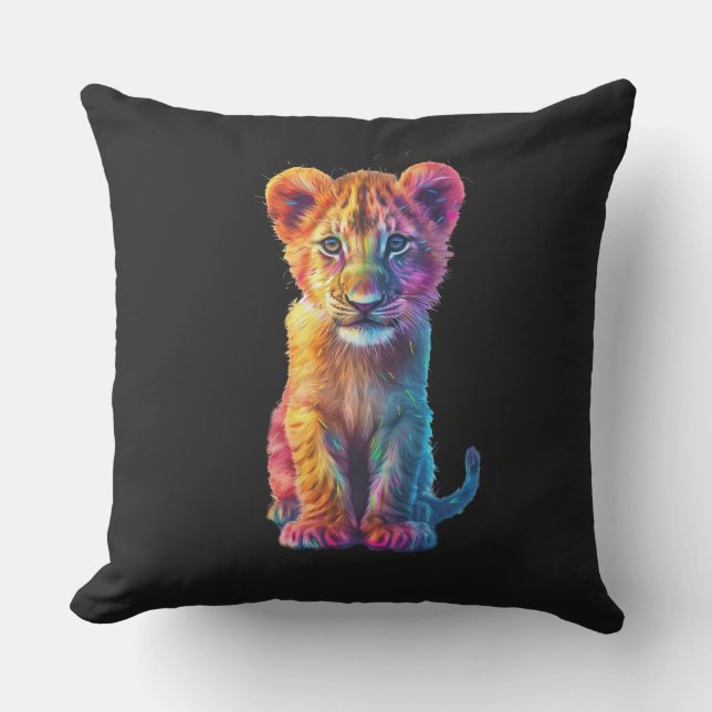 Oh Baby Big Cat Unge Kudde (Framsida)