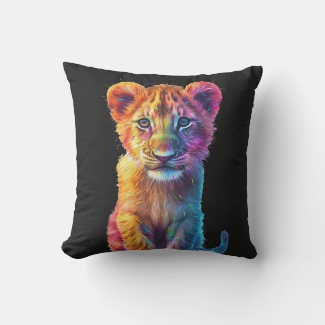 Oh Baby Big Cat Unge Kudde (Framsida)