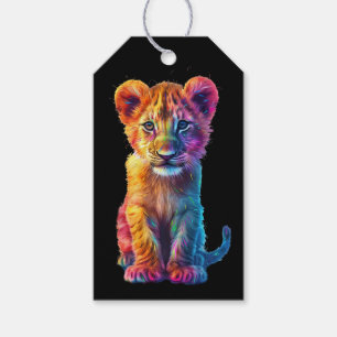 Oh Baby Big Cat Unge Presentetikett