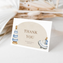 Oh Baby BohoWooden Blocks and Leksak Tack Kort