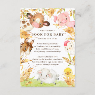 Oh Baby Boskap Baby Shower Bok för Baby Tilläggskort
