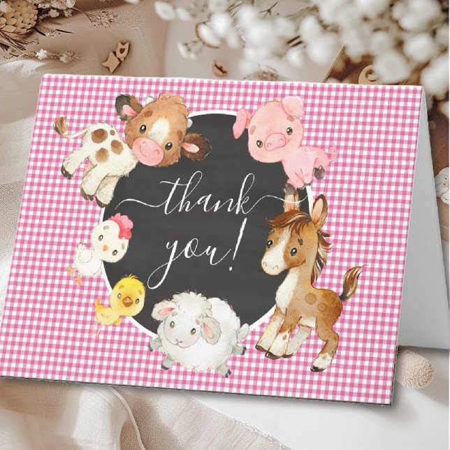 Oh Baby Boskap Baby Shower Tack Kort (Skapare uppladdad)