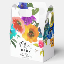 Oh Baby Bright & Bold Blommigts Baby Shower