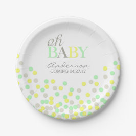 Oh Baby Confetti Gender Reveal Party | Gult Aqua
