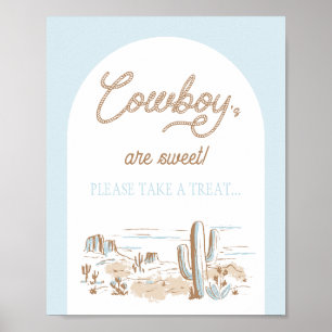 Oh Baby Cowboy Dusch Rep Favor Poster