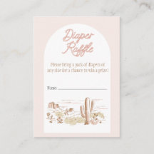 Oh Baby Cowgirl Diaper Raffle