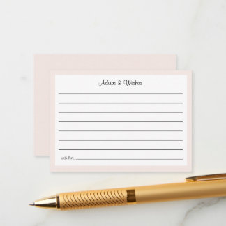 Oh Baby Cowgirl Shower Advice and Wishes Enclosure Tilläggskort