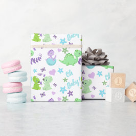 Oh Baby Dinosaur Baby Shower Presentpapper