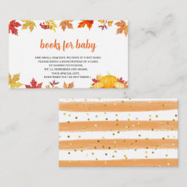 Oh Baby En liten pumpa är på väg baby shower Tilläggskort