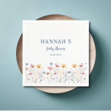 OH BABY! Fresh Wildblomma | Vitt babyskor