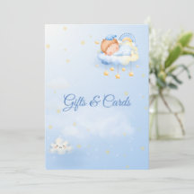 Oh Baby Gåvor & Kort Baby Shower Bord Dekoration